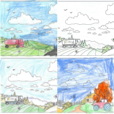 Colouring Competition Winners