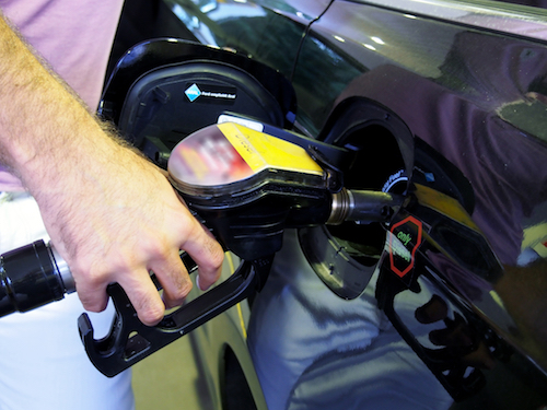 Refuelling at Petrol Station
