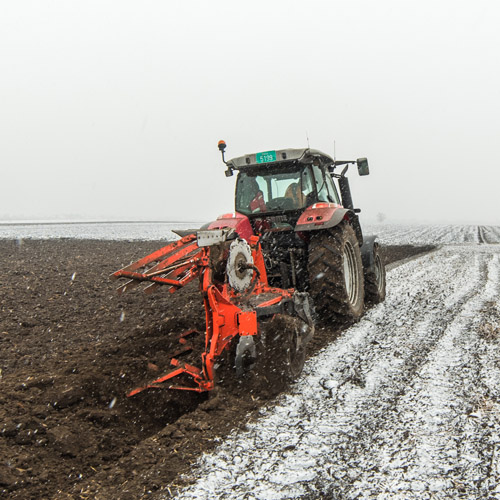 Winter Tractor