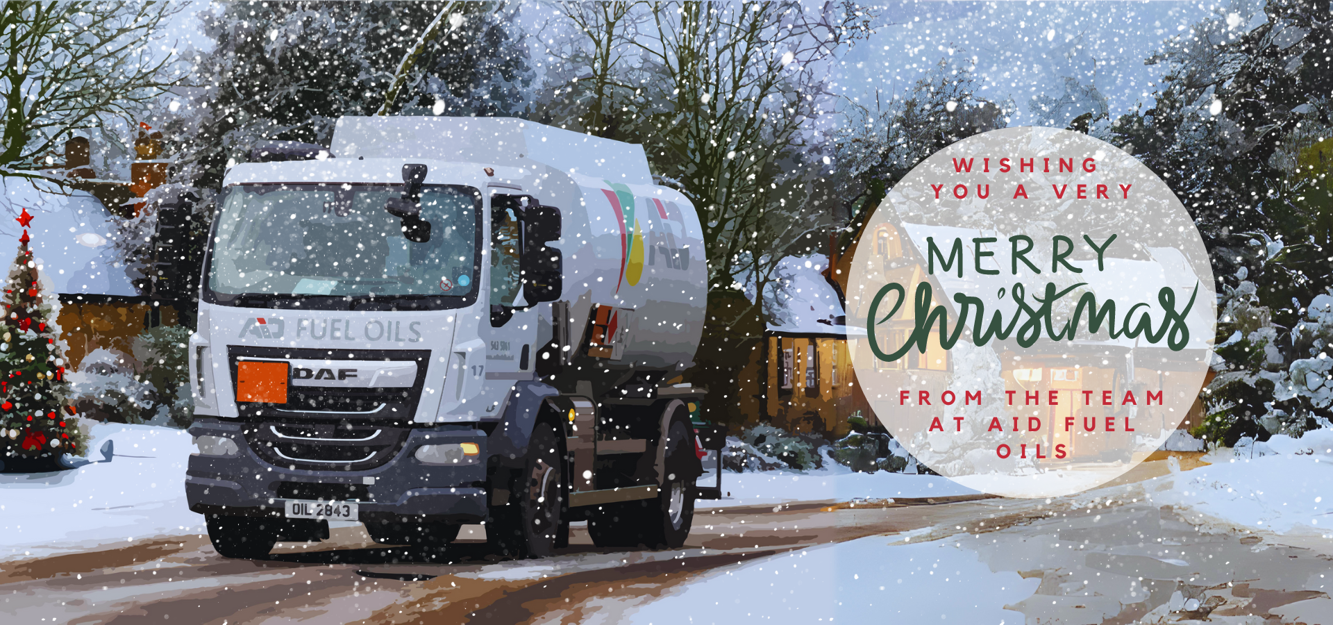 christmas aid tanker